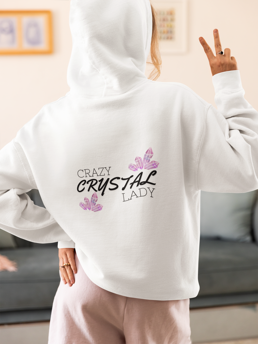 Crazy crystal lady hoodie